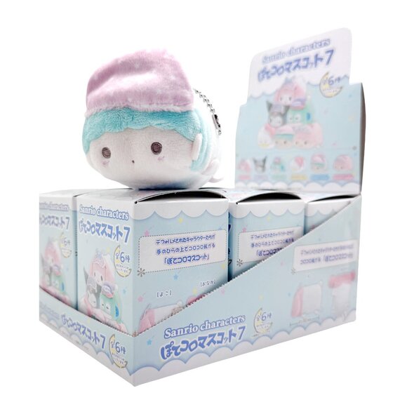 Sanrio Nighty Night Potekoro V7 Plush Mascot - Blind Box (SINGLE) - Picture 3 of 4